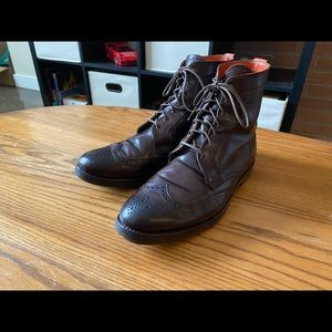 Allen Edmonds Dalton Boots Chocolate Brown 11D